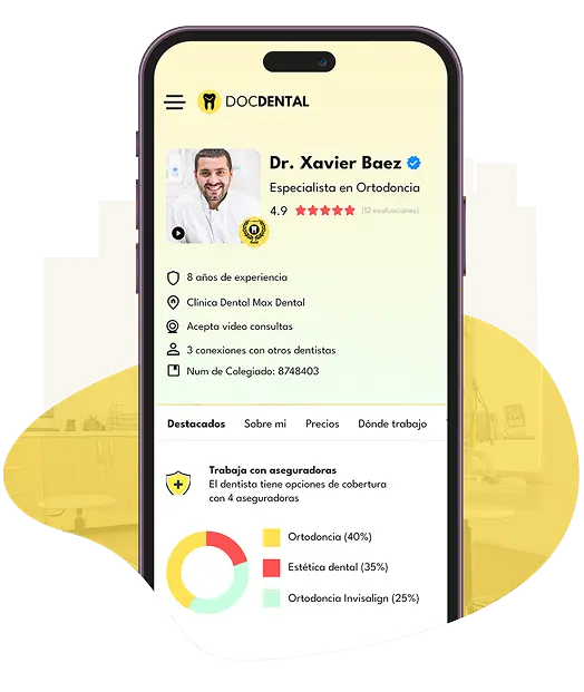 Zahnarzt und Patient